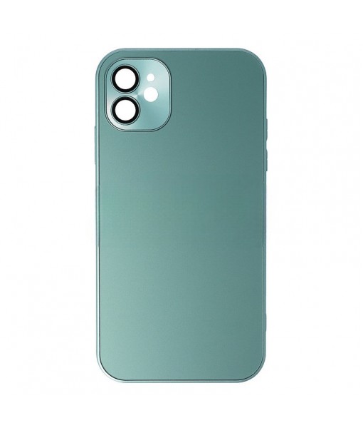 Husa iPhone 11, Frosted Glass, Verde